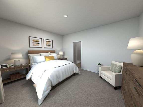 Rendering of the Denali II Primary Bedroom