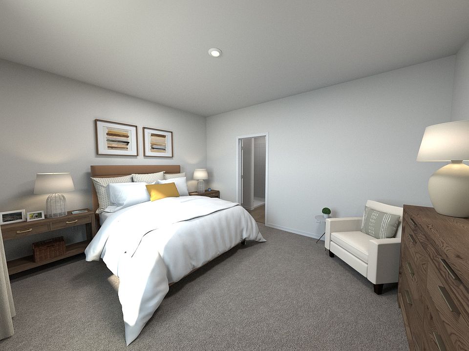 Rendering of the Denali II Primary Bedroom