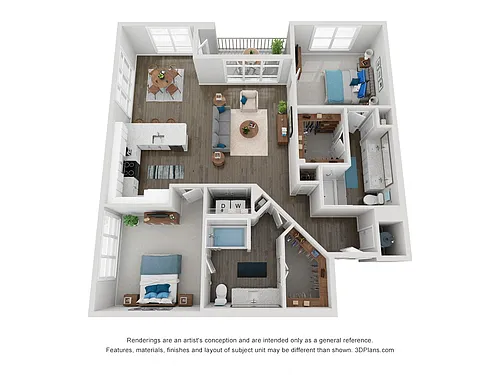 Floor plan B3