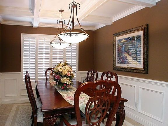 Custom formal dining room