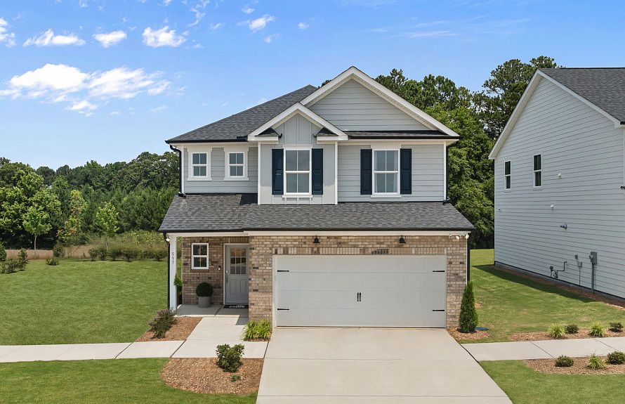 Two-story floor plan