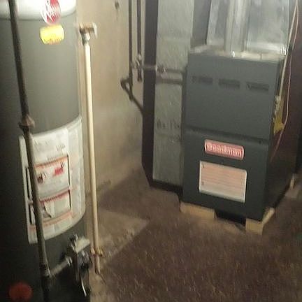 Up Hot Water Tank/ Furnace