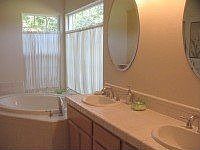 Master sinks and tub