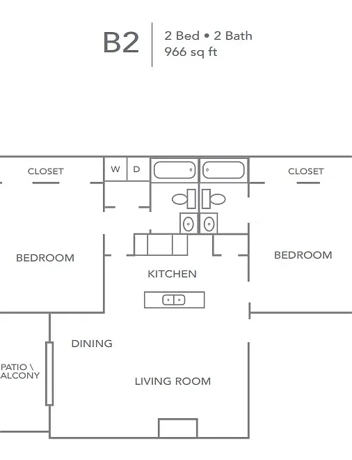 Floor plan B2