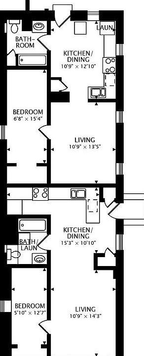 Unit 1F floorplan