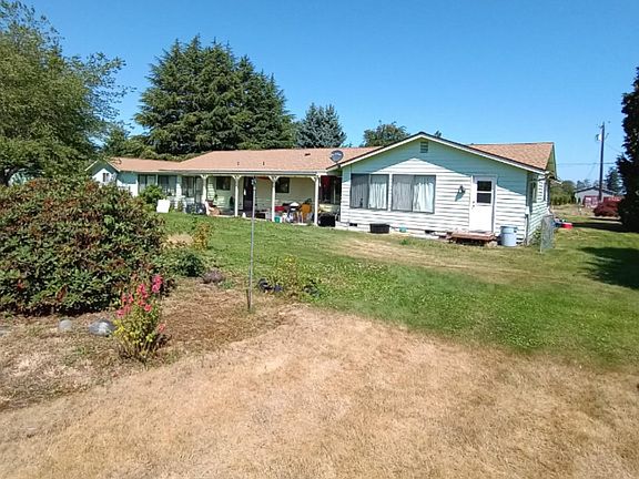 Back of house Back Yard Twice the size shown. fenced