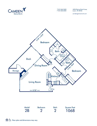 Floor plan 2B