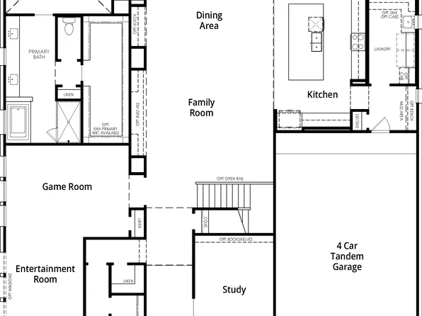 Plan Whitman Plan, The Woodlands Hills