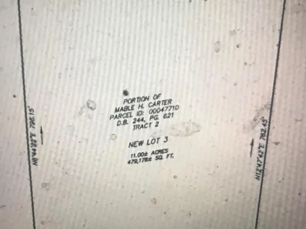 Lot 3 Hartsell Lane, Jackson Springs, NC 27281