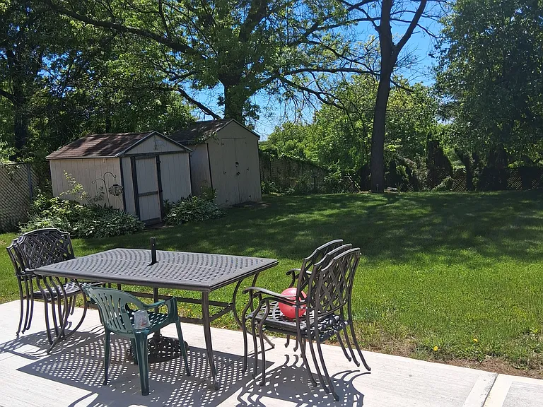 Patio, and yard.