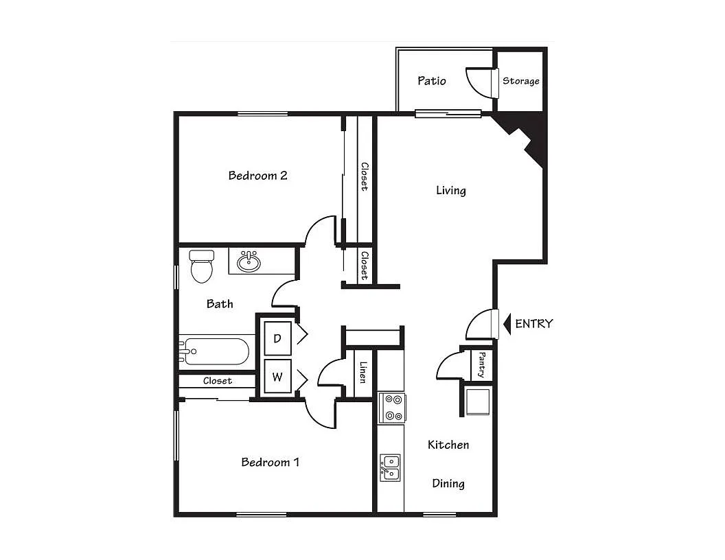 Floor plan 2X1
