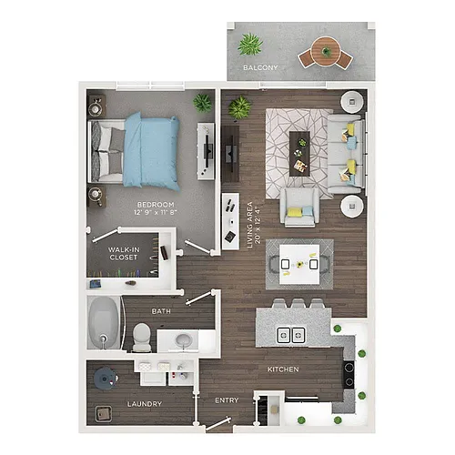 Floor plan A- Aster