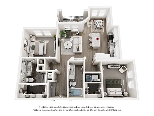 Floor plan B2