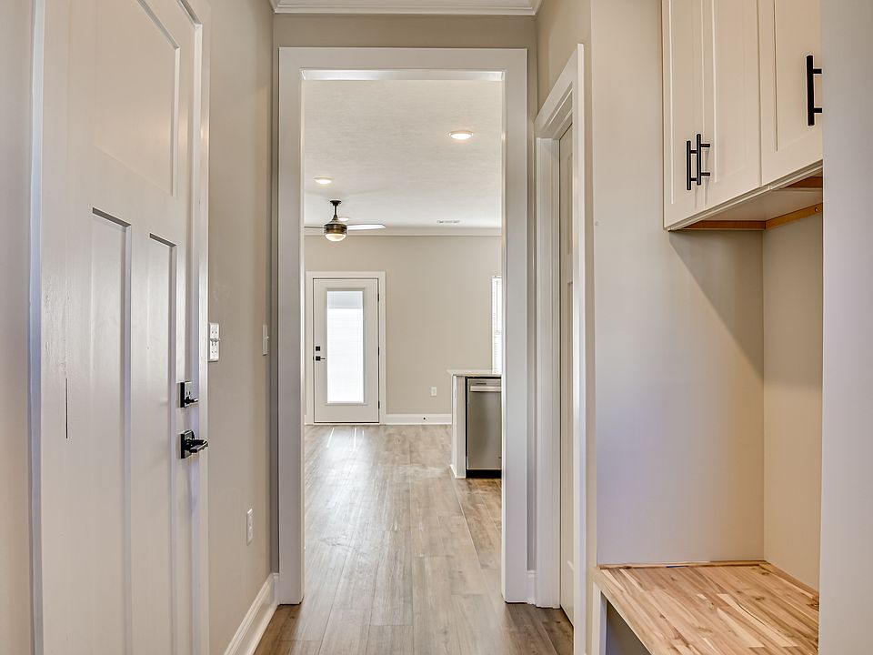 Entry facing living backdoor