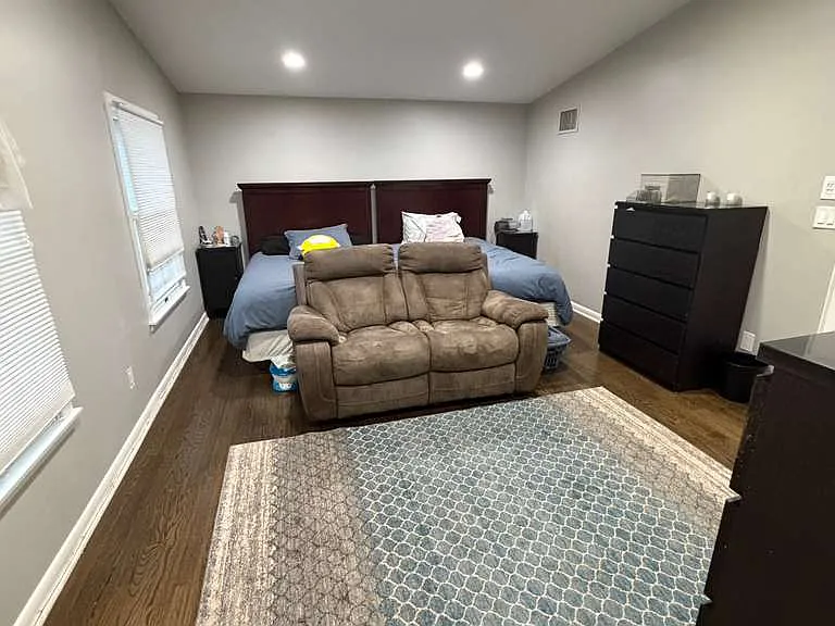 Master Bedroom- Two full beds