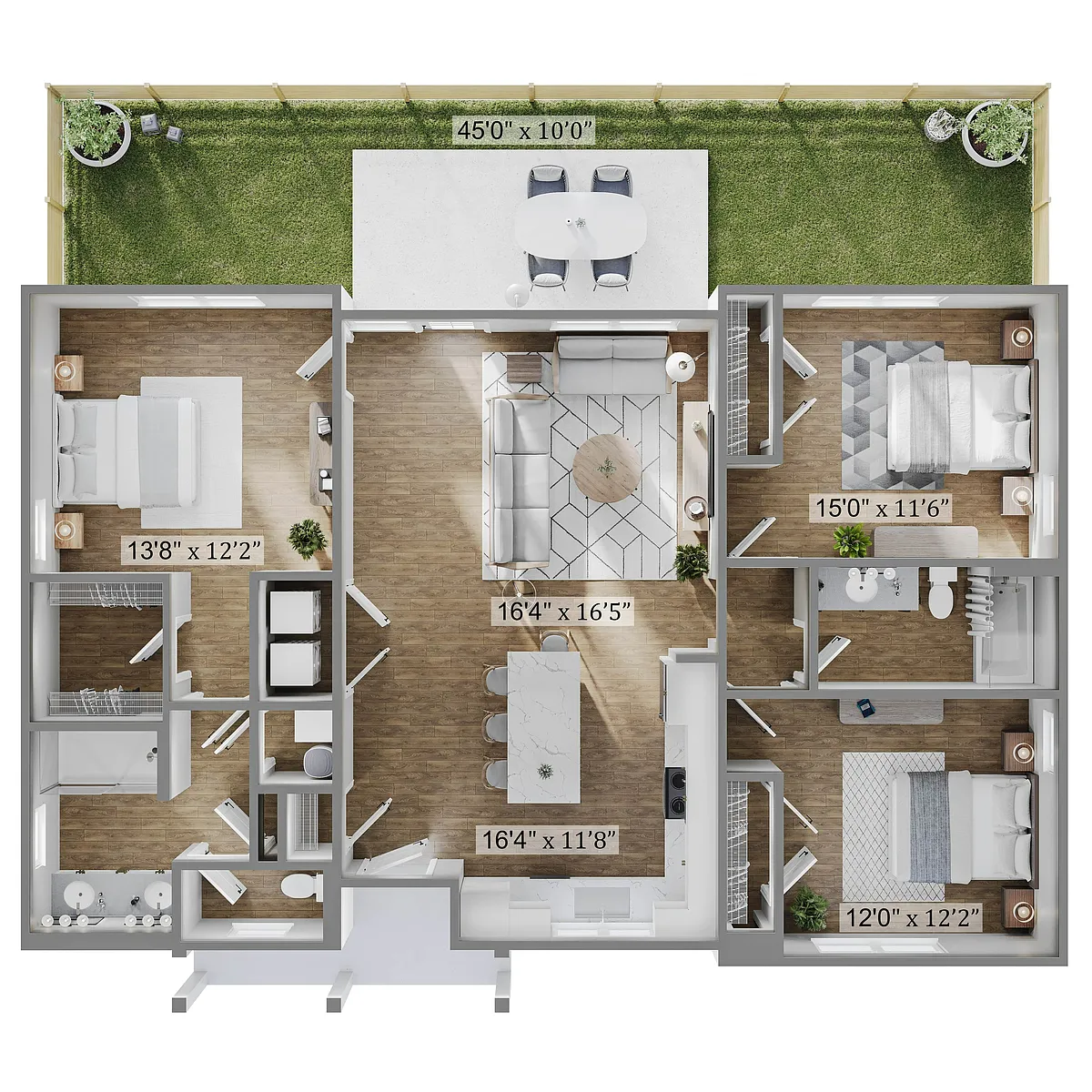 Floor plan The Retreat