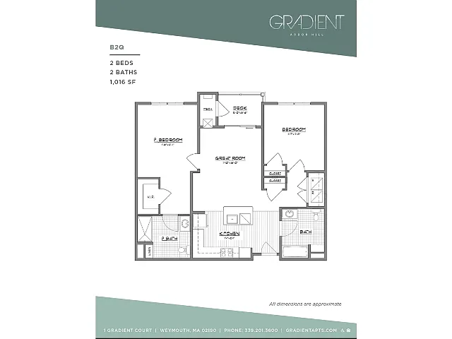 Floor plan B2Q