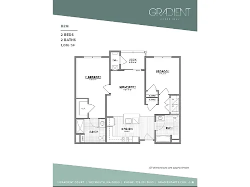 Floor plan B2Q