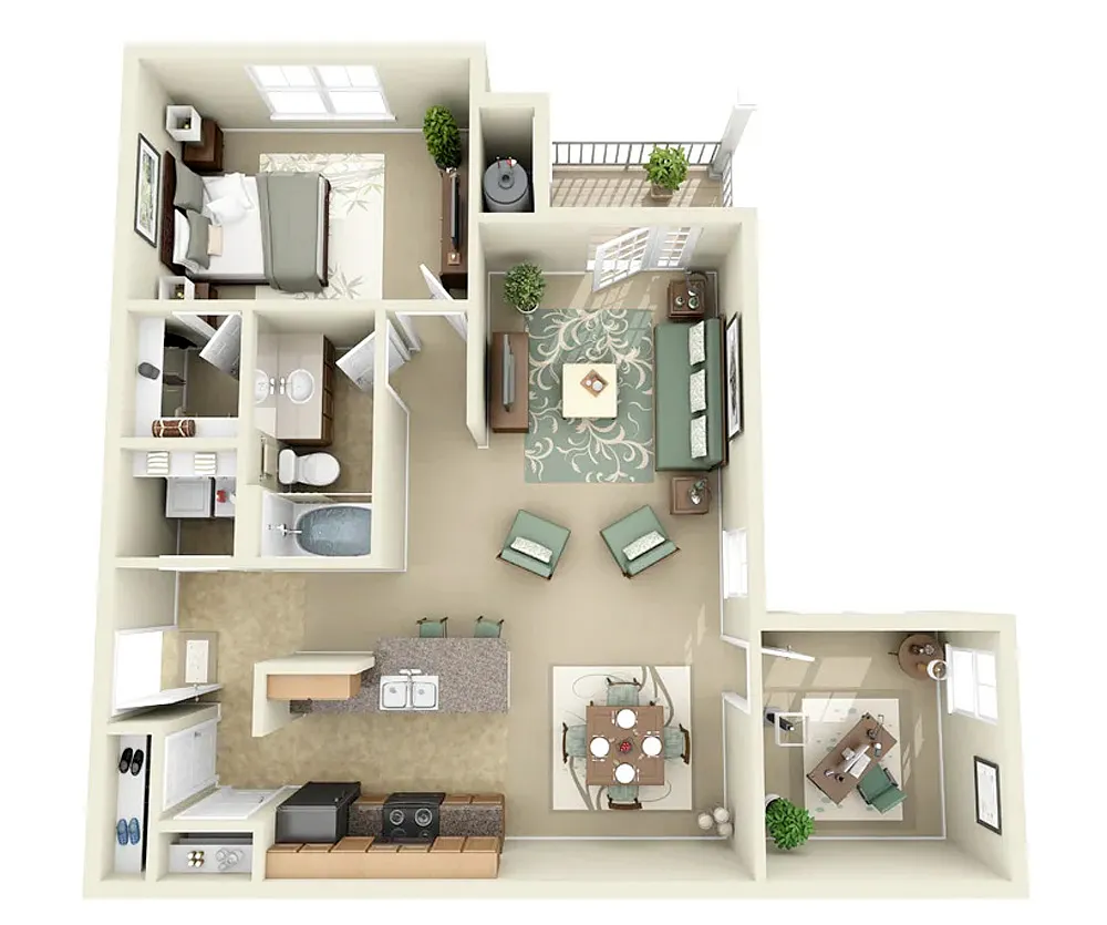 Floor plan Birch