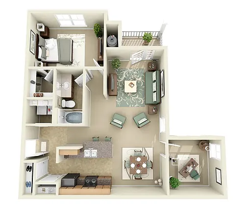 Floor plan Birch