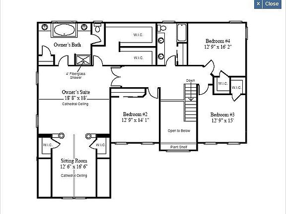 Second Floor Plan