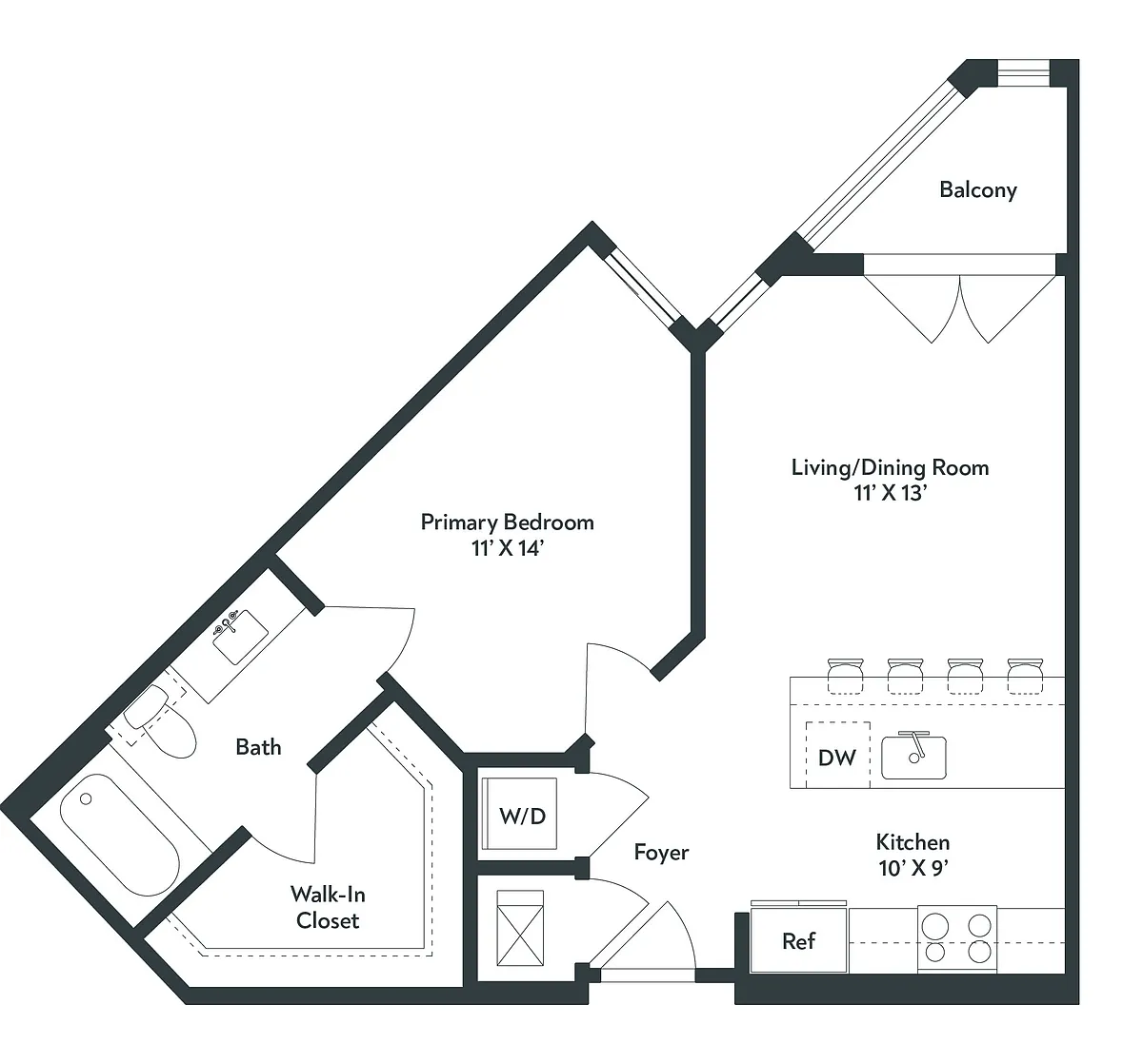 Floor plan A1 Butte