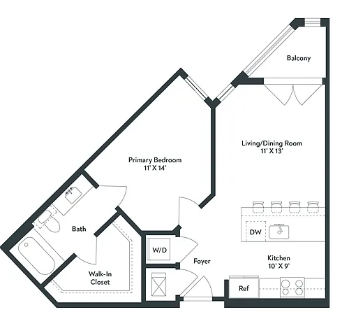Floor plan A1 Butte