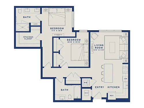 Floor plan B9