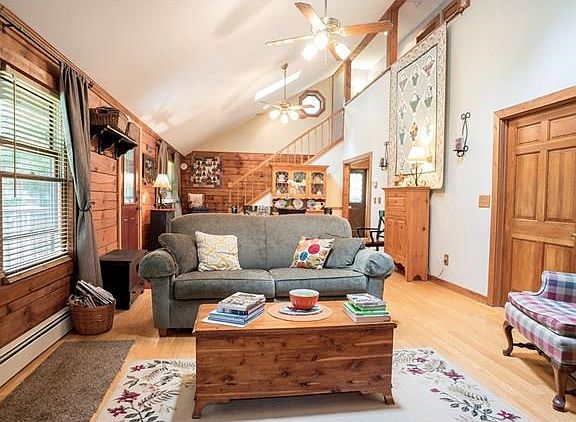 Open Floor Plan with Vaulted Ceiling