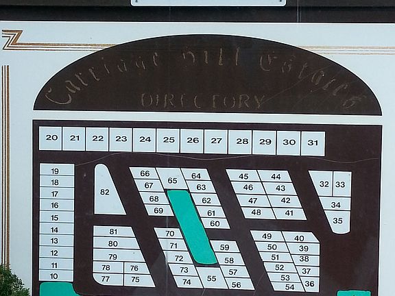 Quaint neighborhood map