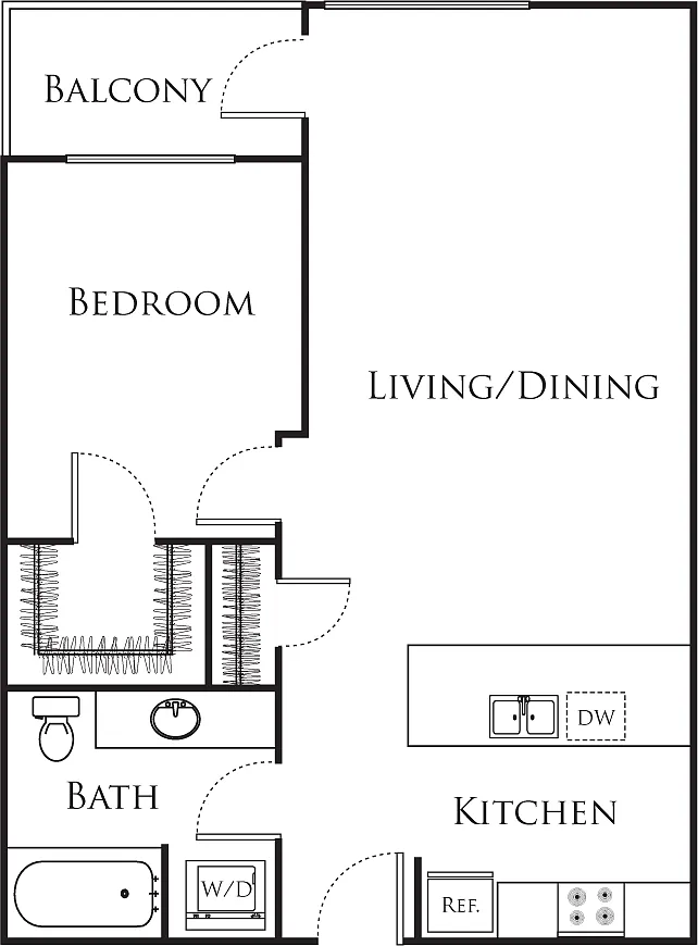 Floor plan A9a- Income Restricted