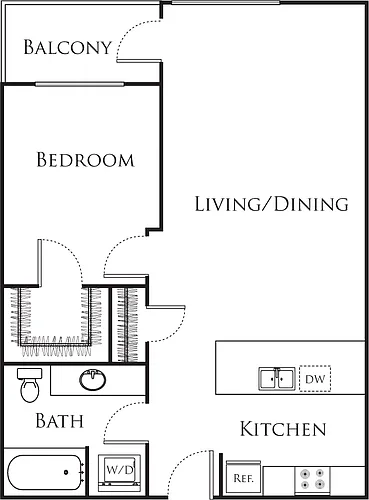 Floor plan A9a- Income Restricted