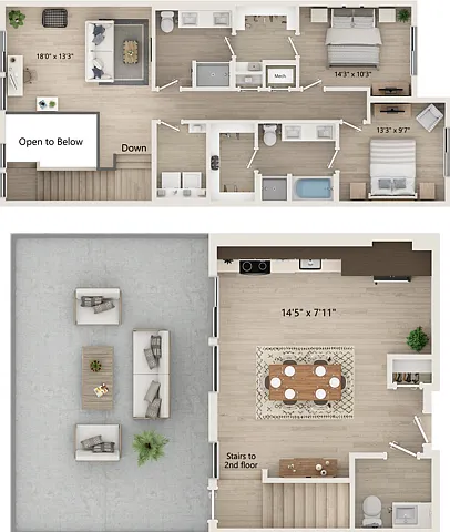 Floor plan Townhome