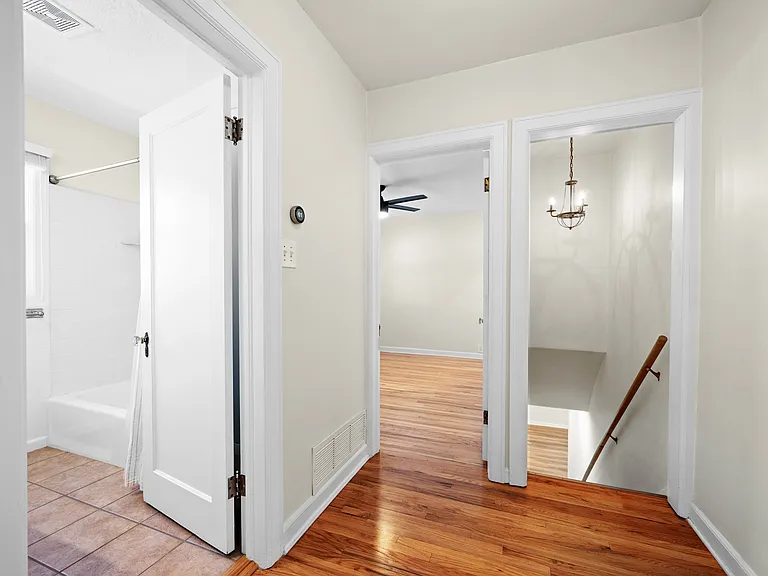 Main floor landing