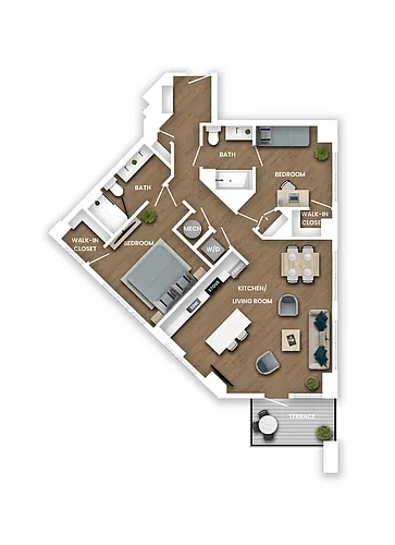 Floor plan B4BW WDU 100%