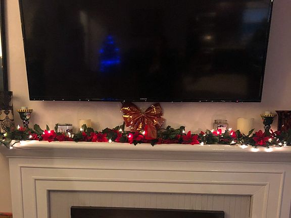 Fireplace in the Living room