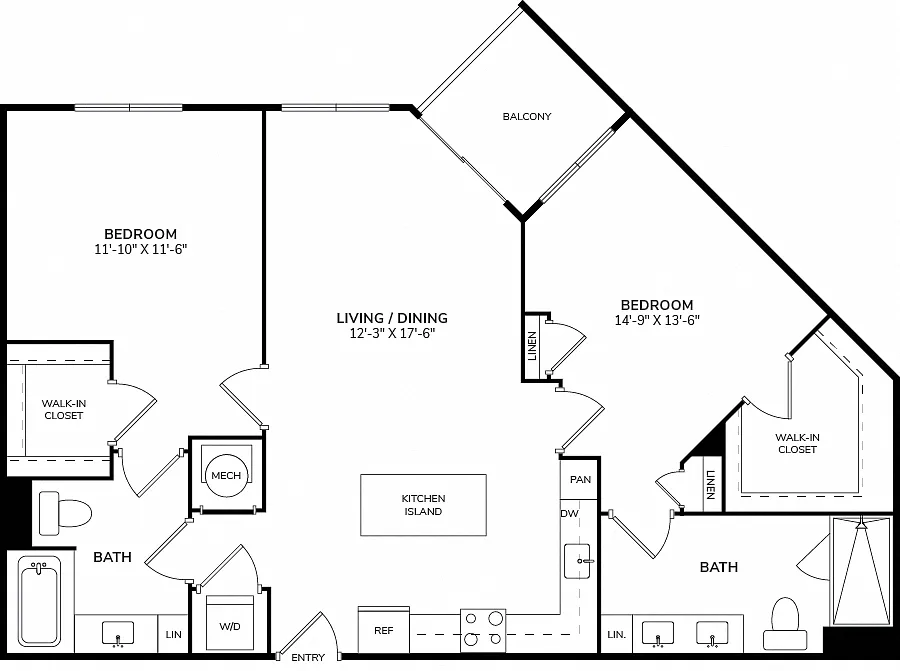 Floor plan B2