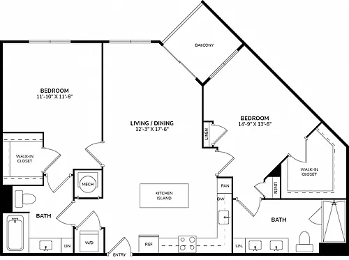 Floor plan B2