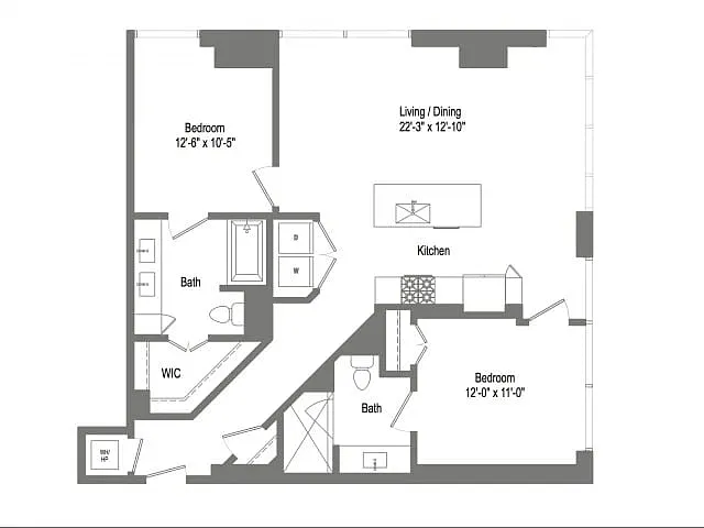 Floor plan B2B
