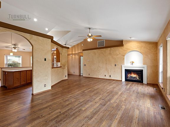 Gas Fireplace with open floorplan