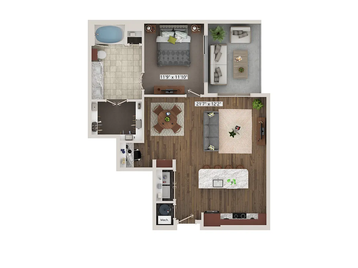 Floor plan A111