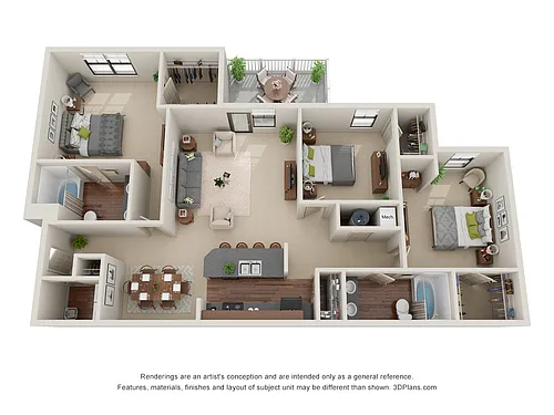 Floor plan The Nandina