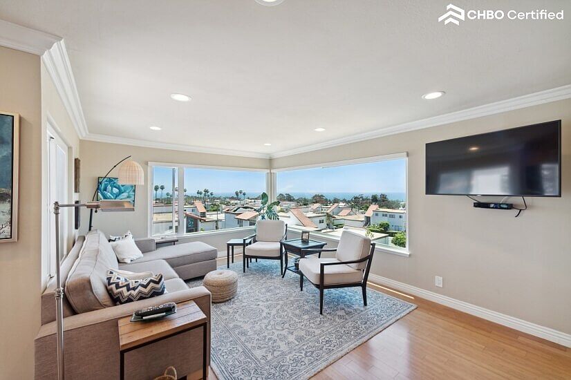 San Clemente Furnished Rental with ocean views