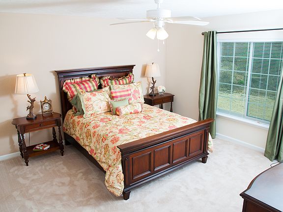Spacious master bedroom