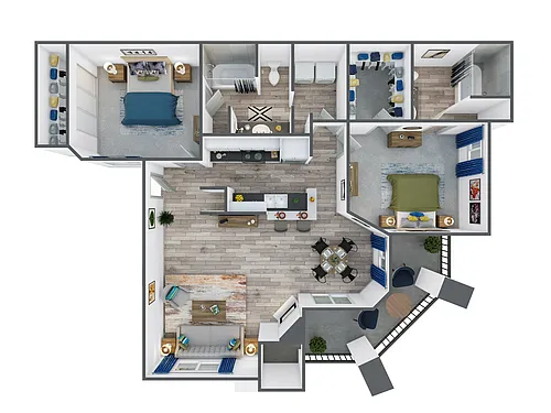 Floor plan Tunisia