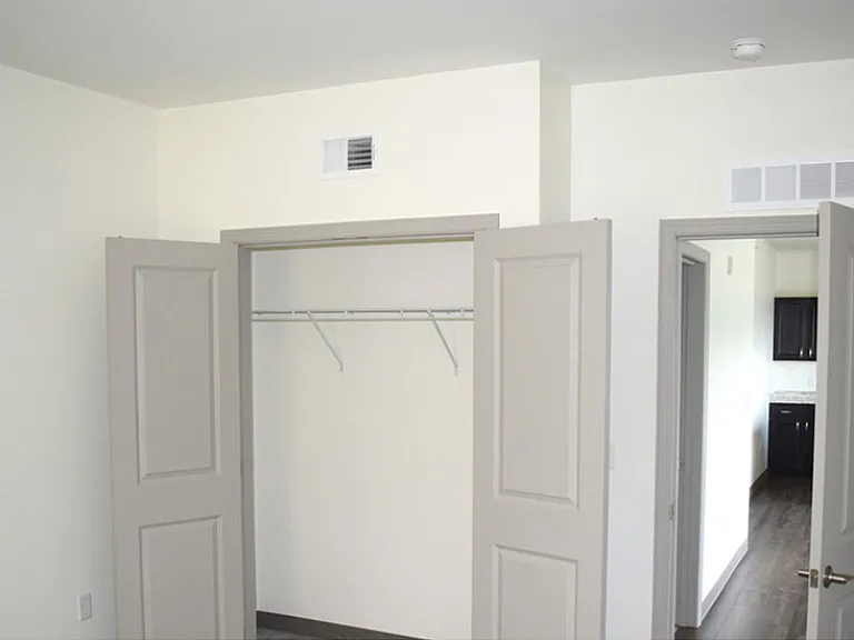 Bedroom With Closet