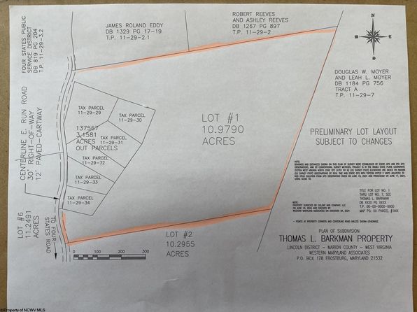 LOT 1 E Run Cir, Four States, WV 26572