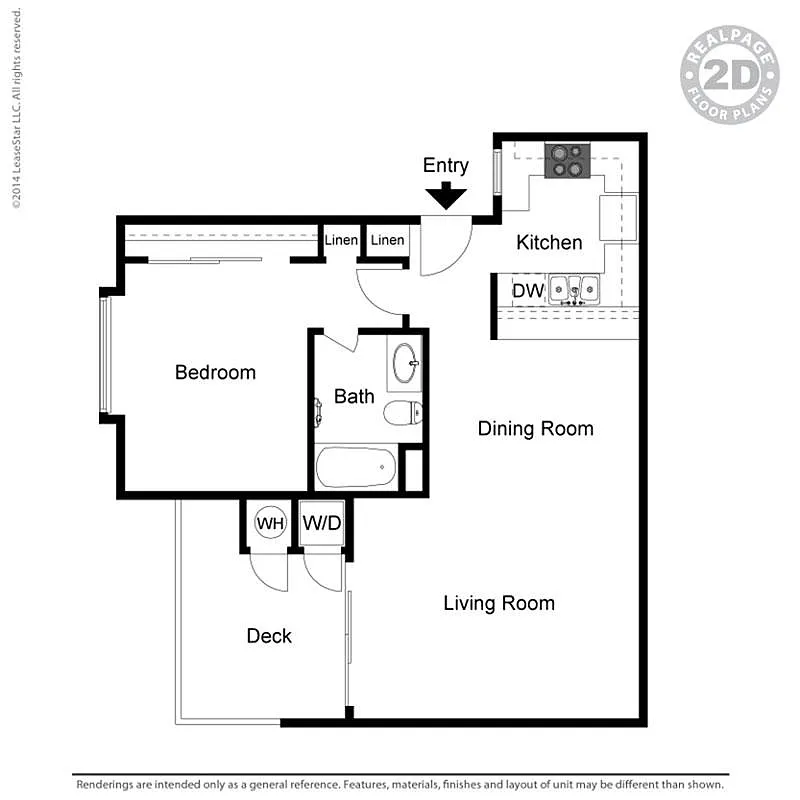 Floor plan 1X1