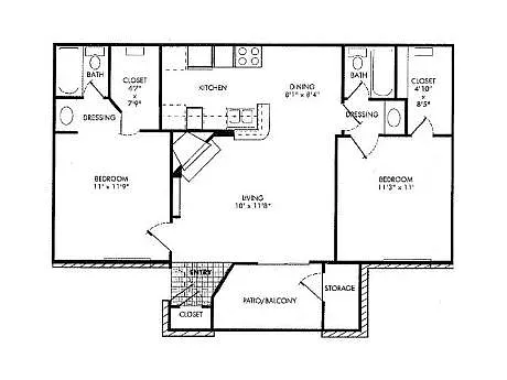 Floor plan B1
