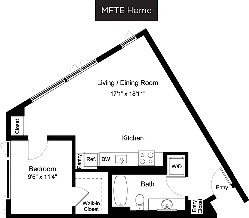 Floor plan A7 MFTE